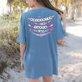 Enchanted To Teach You Bracelet Teacher Back To School Women's Comfort Colors T-Shirt Back Print Blue Jean Enchanted To Teach You Bracelet Teacher Back To School Women's Comfort Colors T-Shirt Back Print Blue Jean