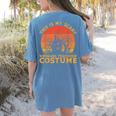 English Teacher Matching This Is My Scary Halloween Costume Women's Comfort Colors T-Shirt Back Print Blue Jean English Teacher Matching This Is My Scary Halloween Costume Women's Comfort Colors T-Shirt Back Print Blue Jean