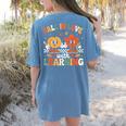 Fall In Love With Learning Shirt Autumn Thanksgiving Teacher Women's Comfort Colors T-Shirt Back Print Blue Jean Fall In Love With Learning Shirt Autumn Thanksgiving Teacher Women's Comfort Colors T-Shirt Back Print Blue Jean