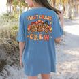 First Grade Crew Thanksgiving Fall Teacher 1st Grade Team Women's Comfort Colors T-Shirt Back Print Blue Jean First Grade Crew Thanksgiving Fall Teacher 1st Grade Team Women's Comfort Colors T-Shirt Back Print Blue Jean