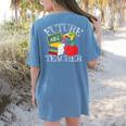 Future Teacher Costume Tee For Men Women Adults And Kids Women's Comfort Colors T-Shirt Back Print Blue Jean Future Teacher Costume Tee For Men Women Adults And Kids Women's Comfort Colors T-Shirt Back Print Blue Jean