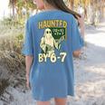 Halloween Costume Haunted By 67 Ghost Math Teacher Professor Women's Comfort Colors T-Shirt Back Print Blue Jean Halloween Costume Haunted By 67 Ghost Math Teacher Professor Women's Comfort Colors T-Shirt Back Print Blue Jean