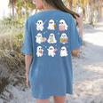 Halloween Ghost Speech Therapy SLP Fall Teacher Tee Women's Comfort Colors T-Shirt Back Print Blue Jean Halloween Ghost Speech Therapy SLP Fall Teacher Tee Women's Comfort Colors T-Shirt Back Print Blue Jean