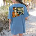 Halloween Teacher Six Seven Meme 6 7 Skeleton Spooky Costume Women's Comfort Colors T-Shirt Back Print Blue Jean Halloween Teacher Six Seven Meme 6 7 Skeleton Spooky Costume Women's Comfort Colors T-Shirt Back Print Blue Jean