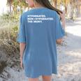 Hyphenated Irony Joke English Grammar Teachers Gag Women's Comfort Colors T-Shirt Back Print Blue Jean Hyphenated Irony Joke English Grammar Teachers Gag Women's Comfort Colors T-Shirt Back Print Blue Jean