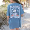 I'Ll Just Wait Until It's Quiet Skeleton Coffee Teacher Women's Comfort Colors T-Shirt Back Print Blue Jean I'Ll Just Wait Until It's Quiet Skeleton Coffee Teacher Women's Comfort Colors T-Shirt Back Print Blue Jean