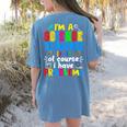 I'm Science Teacher Of Course I Have Problems Back To School Men Women Women's Comfort Colors T-Shirt Back Print Blue Jean I'm Science Teacher Of Course I Have Problems Back To School Men Women Women's Comfort Colors T-Shirt Back Print Blue Jean