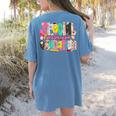 Kids Back To School Teachers Special Education Dream Team Women's Comfort Colors T-Shirt Back Print Blue Jean Kids Back To School Teachers Special Education Dream Team Women's Comfort Colors T-Shirt Back Print Blue Jean
