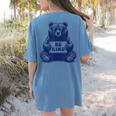 Be Kind For Teacher Kindness Women Men Women's Comfort Colors T-Shirt Back Print Blue Jean Be Kind For Teacher Kindness Women Men Women's Comfort Colors T-Shirt Back Print Blue Jean