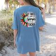 It Take Lots Of Sparkle To Be A Teacher With Sunflower Women's Comfort Colors T-Shirt Back Print Blue Jean It Take Lots Of Sparkle To Be A Teacher With Sunflower Women's Comfort Colors T-Shirt Back Print Blue Jean