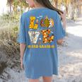 LOVE 3rd Grade Pumpkin Teacher Student Halloween Costume Women's Comfort Colors T-Shirt Back Print Blue Jean LOVE 3rd Grade Pumpkin Teacher Student Halloween Costume Women's Comfort Colors T-Shirt Back Print Blue Jean
