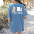 I Love School Supplies Teacher Shirt Women's Comfort Colors T-Shirt Back Print Blue Jean I Love School Supplies Teacher Shirt Women's Comfort Colors T-Shirt Back Print Blue Jean