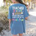 Matching Teachers Last Day Of School Teacher Besties Women's Comfort Colors T-Shirt Back Print Blue Jean Matching Teachers Last Day Of School Teacher Besties Women's Comfort Colors T-Shirt Back Print Blue Jean