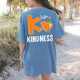 Matching Unity Day Orange Teacher Kindness Antibulliyng 2023 For Men Women Kids Women's Comfort Colors T-Shirt Back Print Blue Jean Matching Unity Day Orange Teacher Kindness Antibulliyng 2023 For Men Women Kids Women's Comfort Colors T-Shirt Back Print Blue Jean