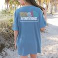 Math Interventionist Teacher Mathematics Women's Comfort Colors T-Shirt Back Print Blue Jean Math Interventionist Teacher Mathematics Women's Comfort Colors T-Shirt Back Print Blue Jean