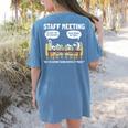 Music Theory Musician Music Teacher Musical Notes For Men Women Girls Kids Women's Comfort Colors T-Shirt Back Print Blue Jean