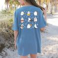 Music Teacher Halloween Music Teacher Education Women's Comfort Colors T-Shirt Back Print Blue Jean Music Teacher Halloween Music Teacher Education Women's Comfort Colors T-Shirt Back Print Blue Jean