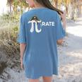 Pirate Pi Math Pie Halloween Costume Teacher Men Women Women's Comfort Colors T-Shirt Back Print Blue Jean Pirate Pi Math Pie Halloween Costume Teacher Men Women Women's Comfort Colors T-Shirt Back Print Blue Jean