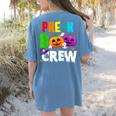 Pre K Boo Crew Halloween Costume Teachers Kids Women's Comfort Colors T-Shirt Back Print Blue Jean Pre K Boo Crew Halloween Costume Teachers Kids Women's Comfort Colors T-Shirt Back Print Blue Jean