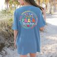Pre-K Dream Team Back To School Teacher Flower Women's Comfort Colors T-Shirt Back Print Blue Jean Pre-K Dream Team Back To School Teacher Flower Women's Comfort Colors T-Shirt Back Print Blue Jean