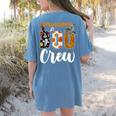 Principal Boo Crew Ghost Halloween Teachers School Matching Women's Comfort Colors T-Shirt Back Print Blue Jean Principal Boo Crew Ghost Halloween Teachers School Matching Women's Comfort Colors T-Shirt Back Print Blue Jean