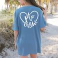 PTO Crew Back To School Matching Group Parent Teacher Women's Comfort Colors T-Shirt Back Print Blue Jean PTO Crew Back To School Matching Group Parent Teacher Women's Comfort Colors T-Shirt Back Print Blue Jean