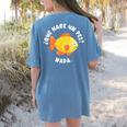 Que Hace Un Pez Nada Spanish Teacher Bilingual Teacher Dual Women's Comfort Colors T-Shirt Back Print Blue Jean Que Hace Un Pez Nada Spanish Teacher Bilingual Teacher Dual Women's Comfort Colors T-Shirt Back Print Blue Jean