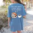 Reading 67 Six Seven Meme English Teacher Book Lover Women's Comfort Colors T-Shirt Back Print Blue Jean Reading 67 Six Seven Meme English Teacher Book Lover Women's Comfort Colors T-Shirt Back Print Blue Jean