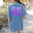 In My Retirement Era Groovy Retired Teacher 2025 Women Women's Comfort Colors T-Shirt Back Print Blue Jean In My Retirement Era Groovy Retired Teacher 2025 Women Women's Comfort Colors T-Shirt Back Print Blue Jean