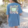 Retro Hooray It's Art Day Art Teacher Back To School Women Women's Comfort Colors T-Shirt Back Print Blue Jean Retro Hooray It's Art Day Art Teacher Back To School Women Women's Comfort Colors T-Shirt Back Print Blue Jean