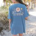 Retro I Teach Tiny Humans About Jesus Christian Teacher Women's Comfort Colors T-Shirt Back Print Blue Jean Retro I Teach Tiny Humans About Jesus Christian Teacher Women's Comfort Colors T-Shirt Back Print Blue Jean