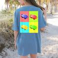 Scooter Physical Education PE Gym Teacher Women's Comfort Colors T-Shirt Back Print Blue Jean Scooter Physical Education PE Gym Teacher Women's Comfort Colors T-Shirt Back Print Blue Jean