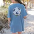 Soccer Dot Day Shirts For Kids Men Women Teacher Women's Comfort Colors T-Shirt Back Print Blue Jean Soccer Dot Day Shirts For Kids Men Women Teacher Women's Comfort Colors T-Shirt Back Print Blue Jean