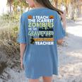 Social Studies Teacher Teach Scariest Zombies On Graveyard For Men Women Women's Comfort Colors T-Shirt Back Print Blue Jean Social Studies Teacher Teach Scariest Zombies On Graveyard For Men Women Women's Comfort Colors T-Shirt Back Print Blue Jean