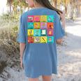 Spanish Teacher Back To School Maestra Dual Language Crew Women's Comfort Colors T-Shirt Back Print Blue Jean Spanish Teacher Back To School Maestra Dual Language Crew Women's Comfort Colors T-Shirt Back Print Blue Jean