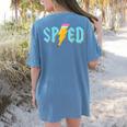 Special Education SPED Rocks Teacher Back To School Rock Women's Comfort Colors T-Shirt Back Print Blue Jean Special Education SPED Rocks Teacher Back To School Rock Women's Comfort Colors T-Shirt Back Print Blue Jean