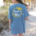 Spelling Bee Halloween Costume For Teachers Women's Comfort Colors T-Shirt Back Print Blue Jean Spelling Bee Halloween Costume For Teachers Women's Comfort Colors T-Shirt Back Print Blue Jean