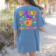 Spooky ESOL Teacher Halloween ESOL Teaching Coquette Women's Comfort Colors T-Shirt Back Print Blue Jean Spooky ESOL Teacher Halloween ESOL Teaching Coquette Women's Comfort Colors T-Shirt Back Print Blue Jean