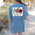 Teach Love Inspire Pre-k Teacher Apple Leopard Red Plain Women's Comfort Colors T-Shirt Back Print Blue Jean Teach Love Inspire Pre-k Teacher Apple Leopard Red Plain Women's Comfort Colors T-Shirt Back Print Blue Jean