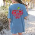 Teacher Day T Shirt Appreciation Day Apple Teach Learn Women's Comfort Colors T-Shirt Back Print Blue Jean Teacher Day T Shirt Appreciation Day Apple Teach Learn Women's Comfort Colors T-Shirt Back Print Blue Jean