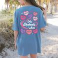 Teacher Positive Affirmations Candy Heart Valentine's Day Women's Comfort Colors T-Shirt Back Print Blue Jean Teacher Positive Affirmations Candy Heart Valentine's Day Women's Comfort Colors T-Shirt Back Print Blue Jean