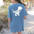 Teacher Saurus T Shirt For Men And Women Women's Comfort Colors T-Shirt Back Print Blue Jean Teacher Saurus T Shirt For Men And Women Women's Comfort Colors T-Shirt Back Print Blue Jean