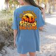 Teacher All Teachers Love Brains Halloween Party Women's Comfort Colors T-Shirt Back Print Blue Jean Teacher All Teachers Love Brains Halloween Party Women's Comfort Colors T-Shirt Back Print Blue Jean