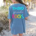 Third Grade Rocks Shirt Team 3rd Grade Teacher Women's Comfort Colors T-Shirt Back Print Blue Jean Third Grade Rocks Shirt Team 3rd Grade Teacher Women's Comfort Colors T-Shirt Back Print Blue Jean