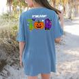 TOD Itinerant Teacher Of The Deaf Halloween ASL Interpreters Women's Comfort Colors T-Shirt Back Print Blue Jean TOD Itinerant Teacher Of The Deaf Halloween ASL Interpreters Women's Comfort Colors T-Shirt Back Print Blue Jean