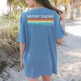 History Teacher Limited Edition Retro History Education Women's Comfort Colors T-Shirt Back Print Blue Jean History Teacher Limited Edition Retro History Education Women's Comfort Colors T-Shirt Back Print Blue Jean