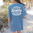 Unity Day Anti Bullying Calculate Kindness Math Teacher Kids Women's Comfort Colors T-Shirt Back Print Blue Jean Unity Day Anti Bullying Calculate Kindness Math Teacher Kids Women's Comfort Colors T-Shirt Back Print Blue Jean