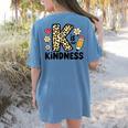Unity Day Design Kindness Orange Teacher Kids Be Kind Women's Comfort Colors T-Shirt Back Print Blue Jean Unity Day Design Kindness Orange Teacher Kids Be Kind Women's Comfort Colors T-Shirt Back Print Blue Jean
