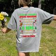 12 Days Of Teaching Special Education IEPS SPED Teacher Xmas Women's Comfort Colors T-Shirt Back Print Grey 12 Days Of Teaching Special Education IEPS SPED Teacher Xmas Women's Comfort Colors T-Shirt Back Print Grey