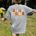 2nd Grade Teacher Squad Cute Women Groovy Fall Autumn Lovers Women's Comfort Colors T-Shirt Back Print Grey 2nd Grade Teacher Squad Cute Women Groovy Fall Autumn Lovers Women's Comfort Colors T-Shirt Back Print Grey